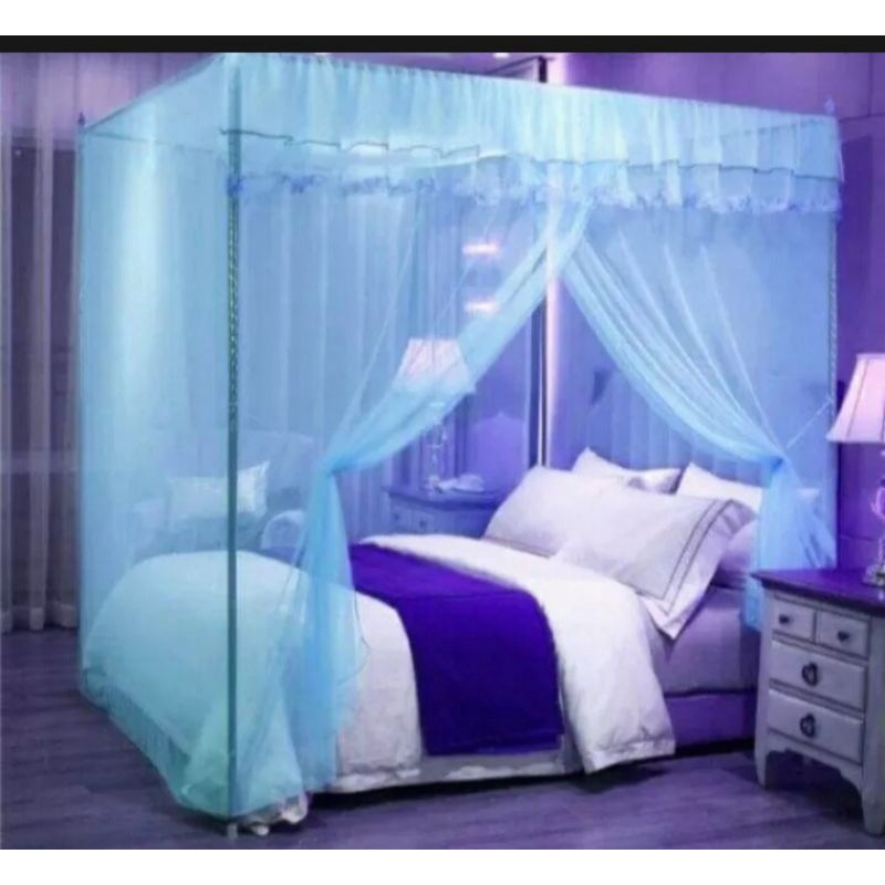 kelambu anti nyamuk 180x200 tebal jumbo/kelambu lipat dewasa 180x200/klambu kamar tidur modern terba