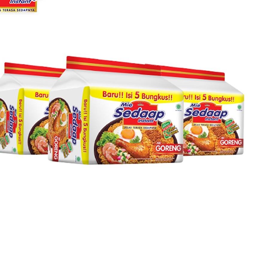 

COD✔️Mie Sedaap Goreng 90gr isi 5 Triple Pack|SQ7