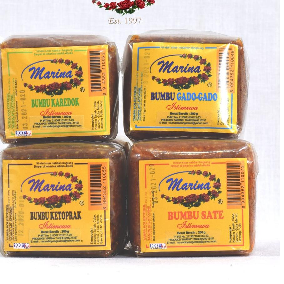 

✨STAR✨ Bumbu Gado-gado MARINA !!!