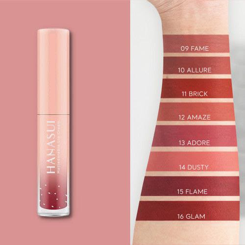 Hanasui Mattedorable Lip Cream | Matte Dorable LipCream Lipstick Cair Mate Velvet