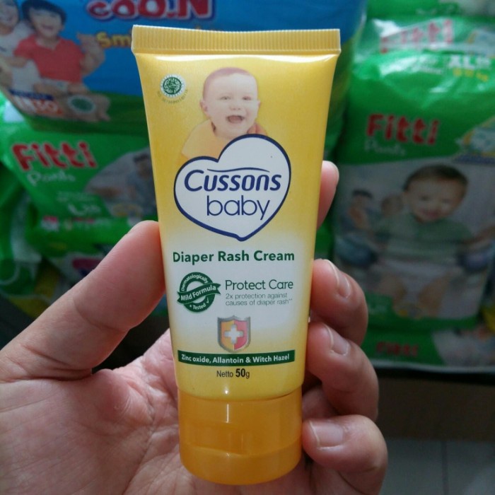 Jual Murah Cussons Baby Diaper Rash Cream 50 Gr Cusson Krim Popok Ruam