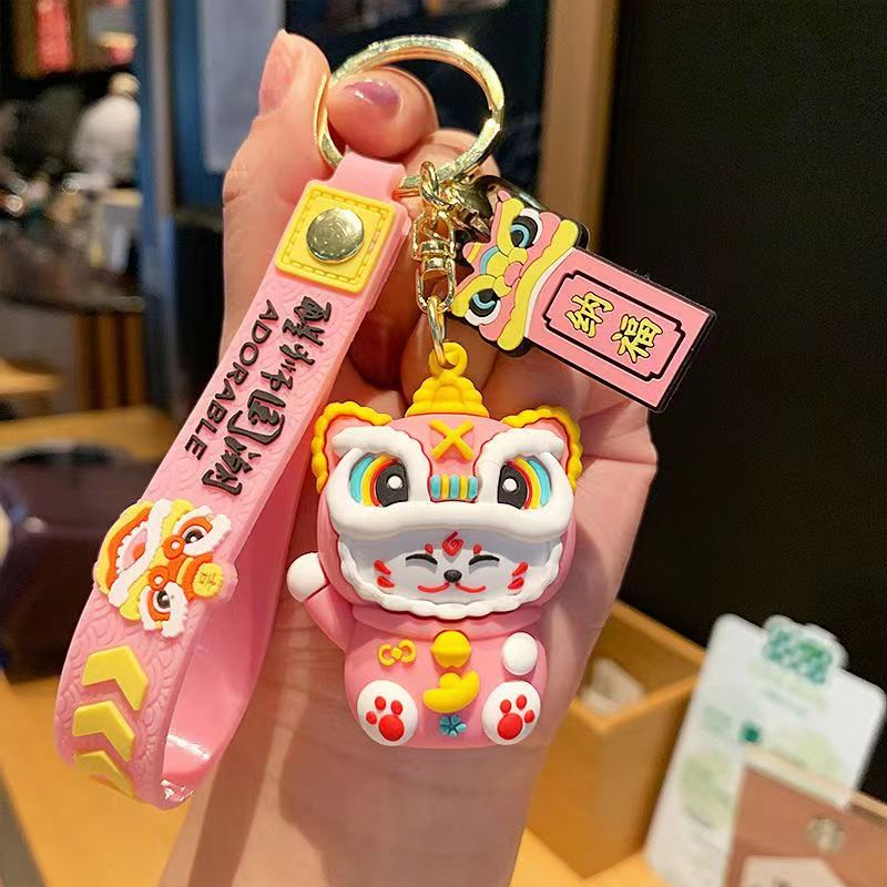 1pcs Kawaii Spongebobed Patrick Star Squidward Keychain Cute Cartoon Pendant Girl Backpack Jewelry Bestie Friend Gift