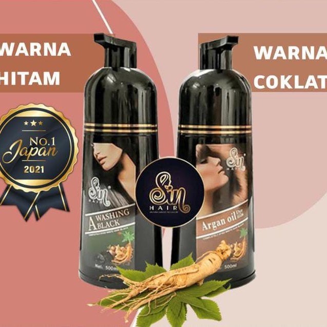 Shampoo Shin Hair Shampo Penghitam Rambut Terbaik No 1 Di Jepang
