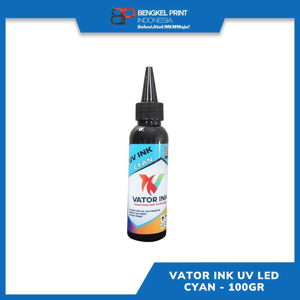 TINTA VATOR UV DTF LED PREMIUM INK 100GR