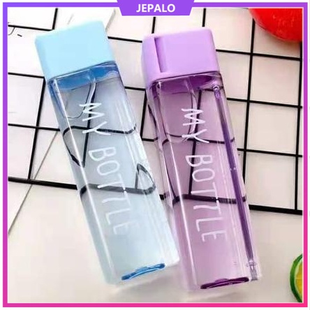 Jepalo MYBOTOL MY BOTOL BOTTLE MYBOTTLE My Bottle Kotak Botol Minum Model Baru Persegi my bottle Tra