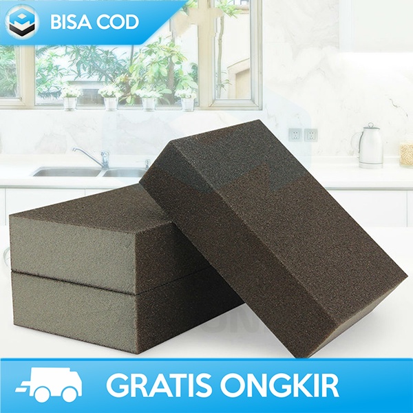 MAGIC SPONGE PEMBERSIH KARAT BESI NANO MELAMINE PERABOT DAPUR CW62631