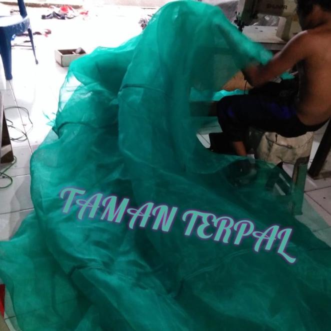 Jaring Waring Keramba Ikan 2X2X1 Jaring Kotak Hijau/Waring