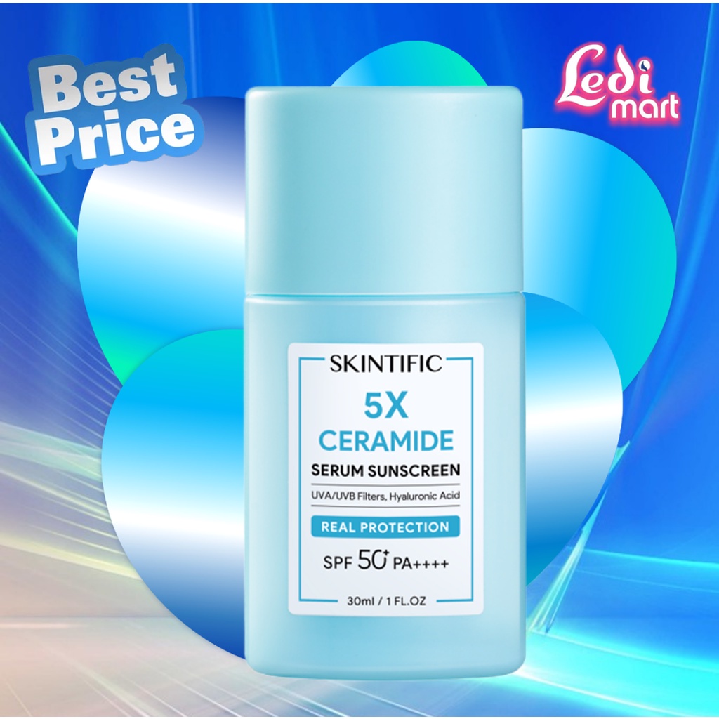 ORIGINAL SKINTIFIC 5X Ceramide SERIES / Moisturize Gel / Low pH Cleanser / Soothing Toner / Repair Serum / LEDI MART