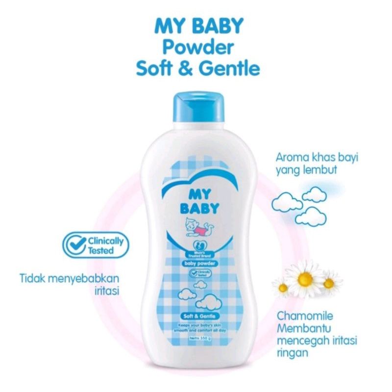 MY BABY POWDER 50GR/Bedak My Baby