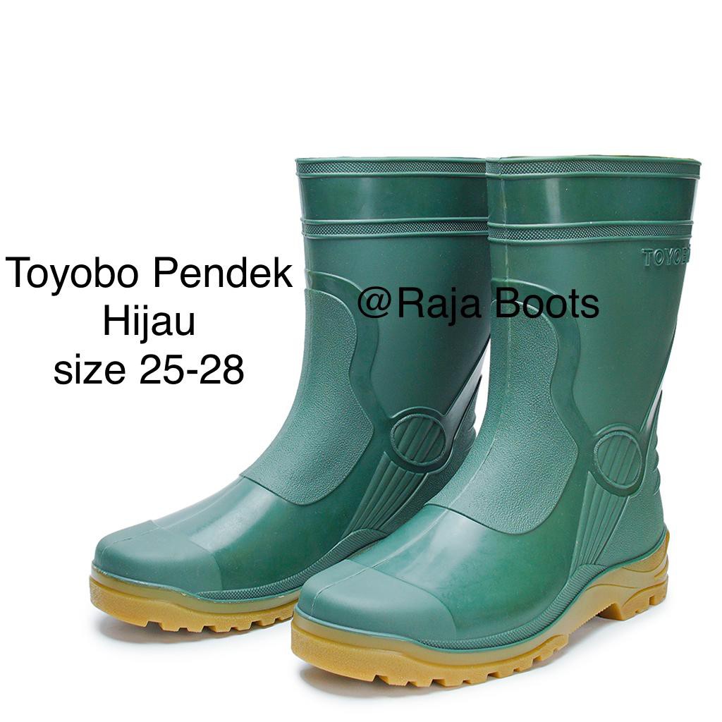 Sepatu Boot Pendek Toyobo &amp; MaxSafe Hijau