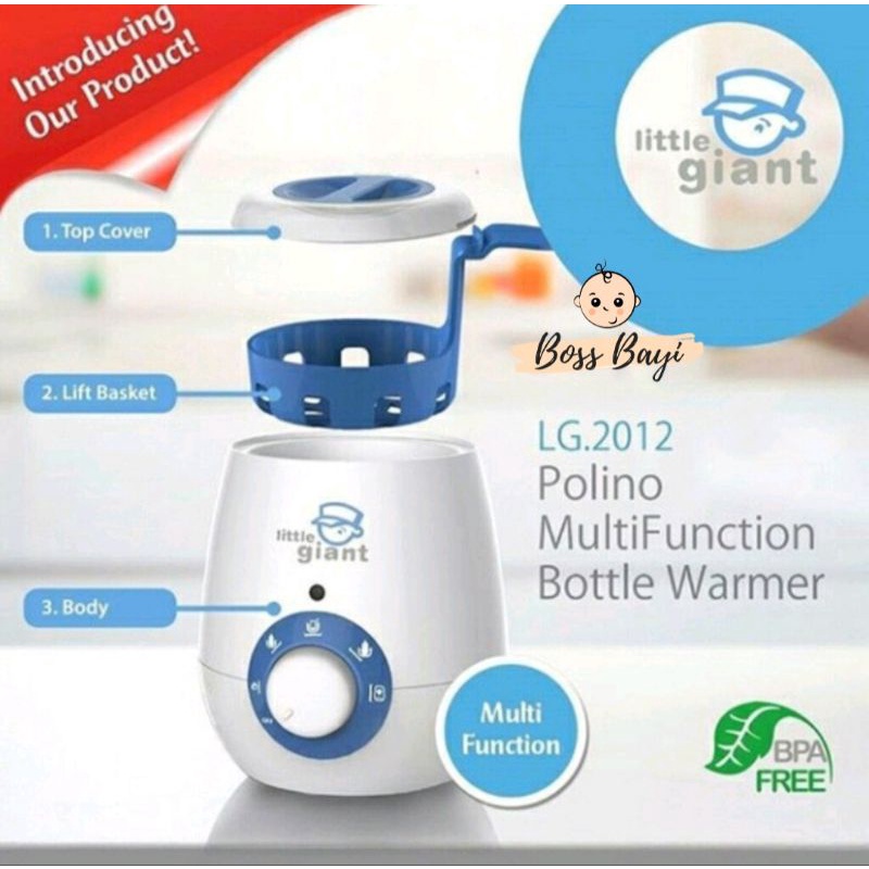 LITTLE GIANT Polino Multifuction Warmer LG2012 / Penghangat Susu