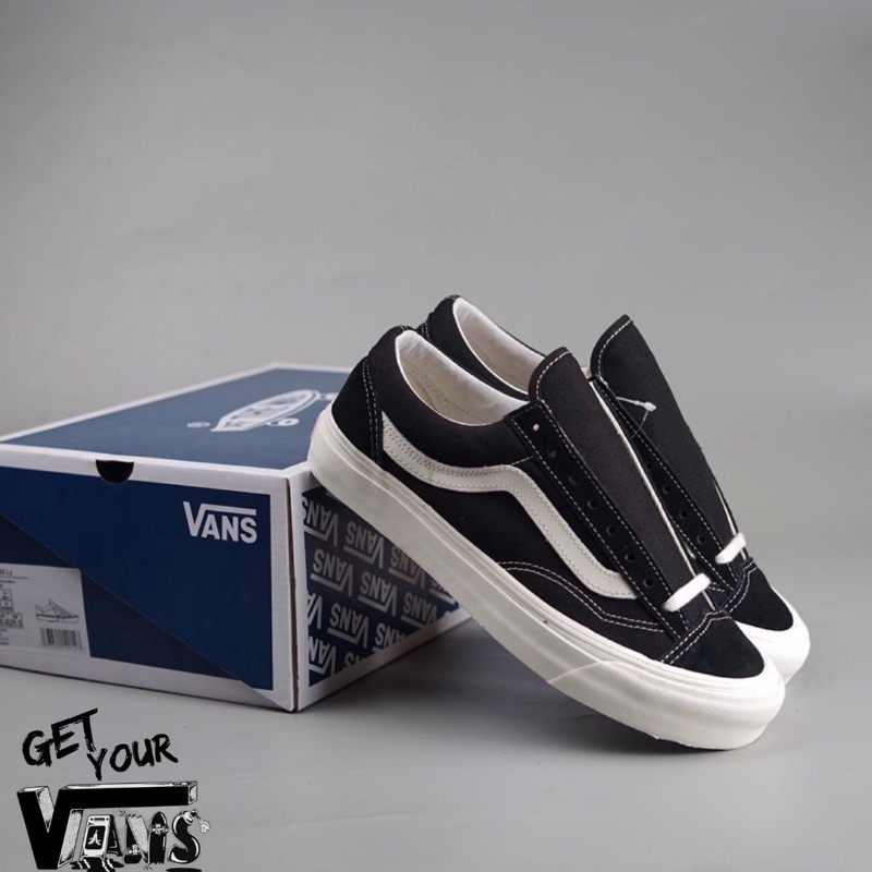 Vans Old Skool Style 36 OG LX Black White Original 100% Bnib
