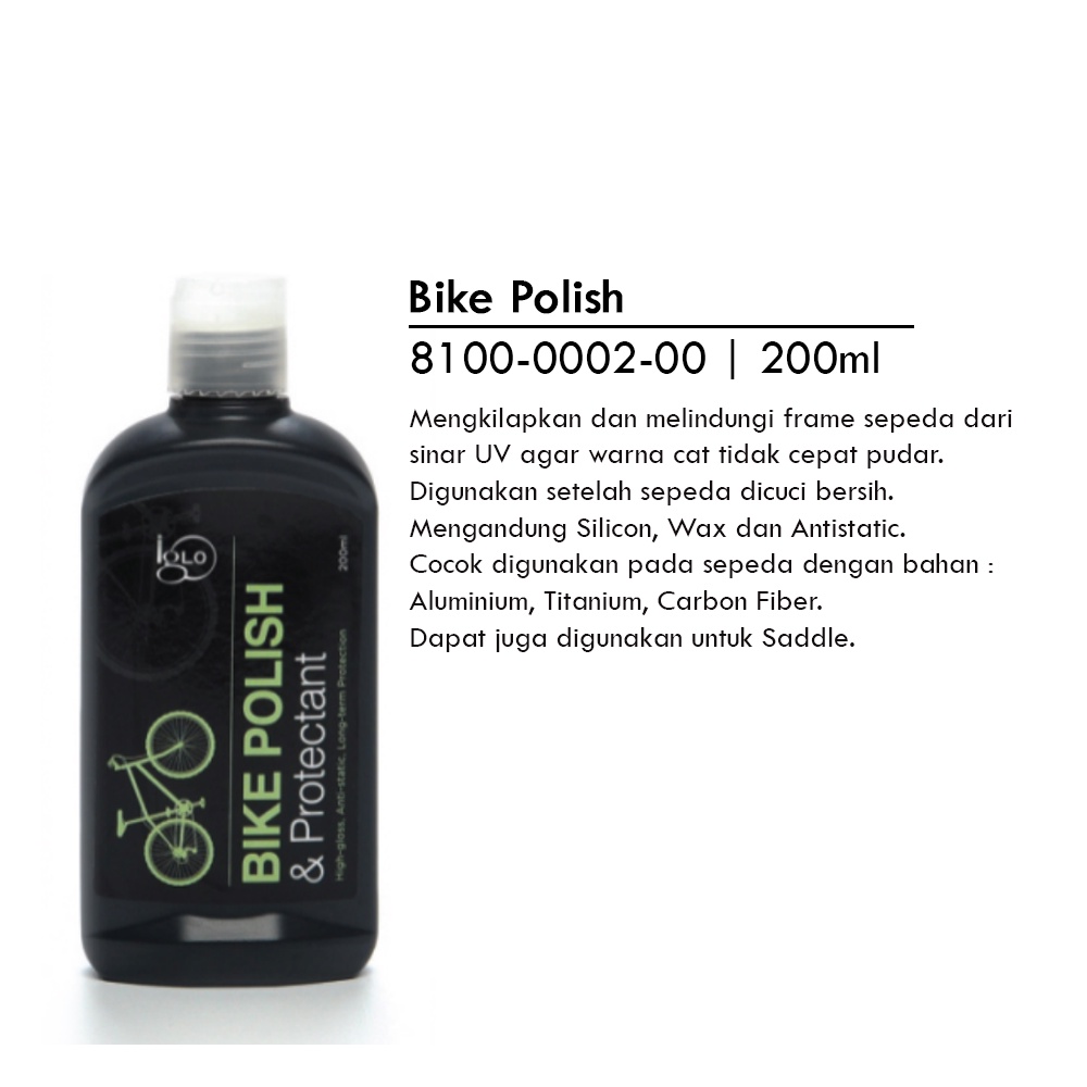 Ktmstore Iglo Bike Polish &amp; Protectant pelindung warna cat sepeda 200ml