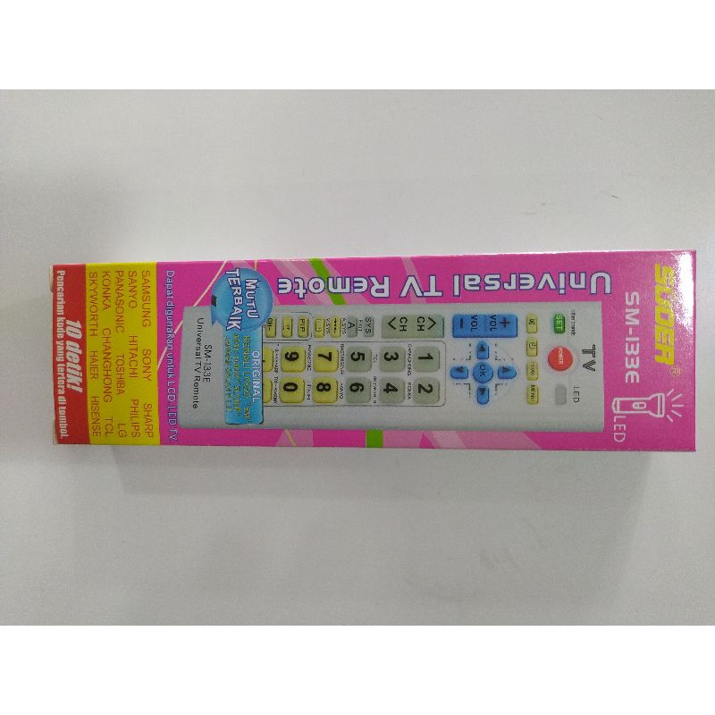 Remot tv universal visero/remot tv multi