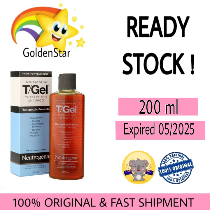 Neutrogena T/gel therapeutic shampoo psoriasis dermatitis dandruff