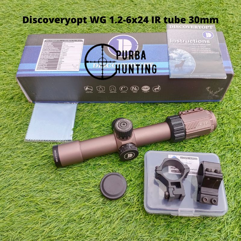 Telescope discovery WG 1.2-6x24IR - DISCOVERYOPT WG 1.2-6x24 IR