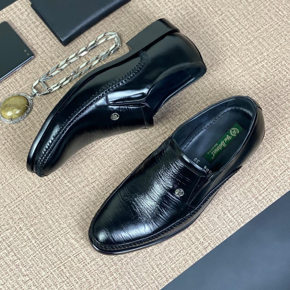 Stok Terbaru Sepatu Pantofel Pria Sepatu Pantopel Formal Hitam Kerja Pesta Kulit Asli Pentopel Yal B