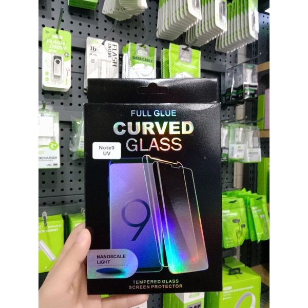 TEMPERED GLASS UV GLUE SAMSUNG NOTE 9