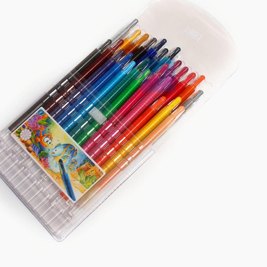 

Limited! TITI - Twist Crayon Puter isi 24 - Set . .. . ..