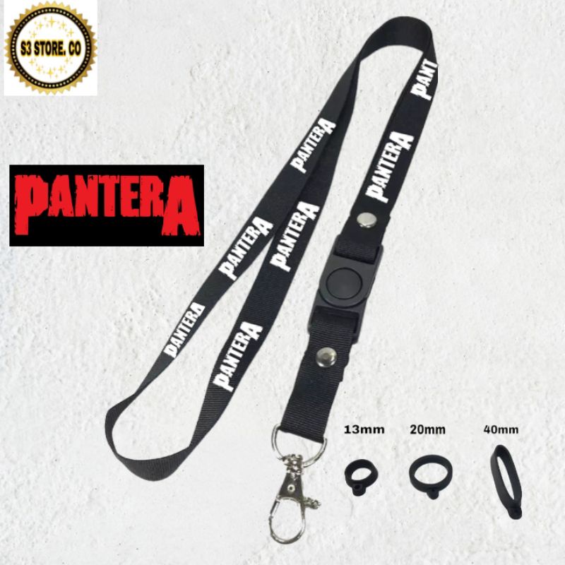 LANYARD PANTERA BAND METAL Musik lanyard distro GANTUNGAN KUNCI/GANTUNGAN ID CARD/GANTUNGAN POD/VAPE
