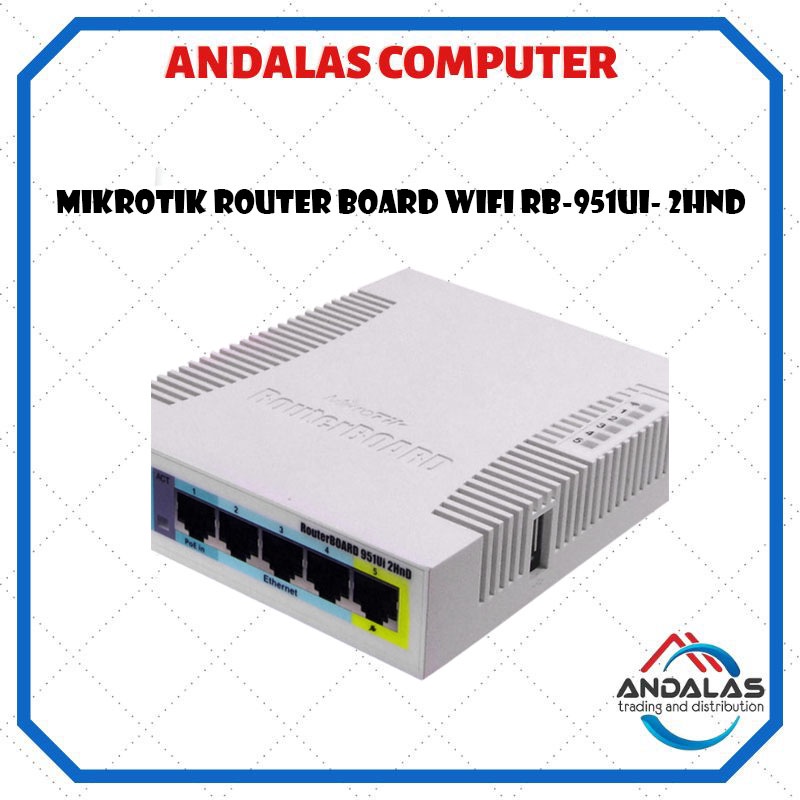 ROUTER MIKROTIK WIRELESS  RB951Ui-2HnD