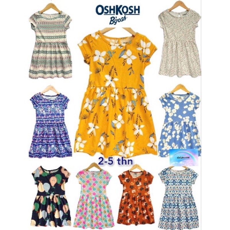 Dres Anak perempuan usia 1-10 tahun Oshkosh terlaris