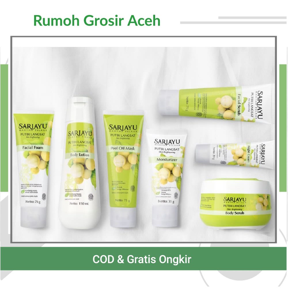 {ACEH} FACIAL WASH SARIAYU ORIGINAL BPOM