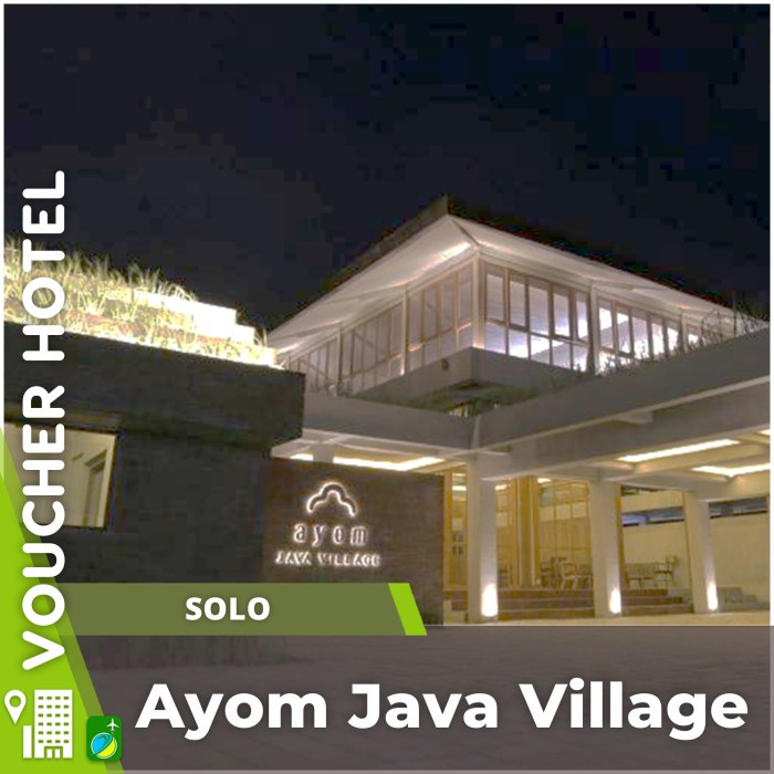 Voucher Hotel Ayom Java Village Solo Indonesia