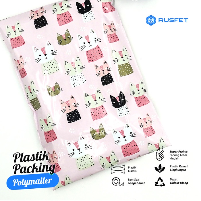 

Buruan Amplop Plastik Polymailer - Rusfet - Doggy Friends (Uk 17Cm X 25Cm) Trendi