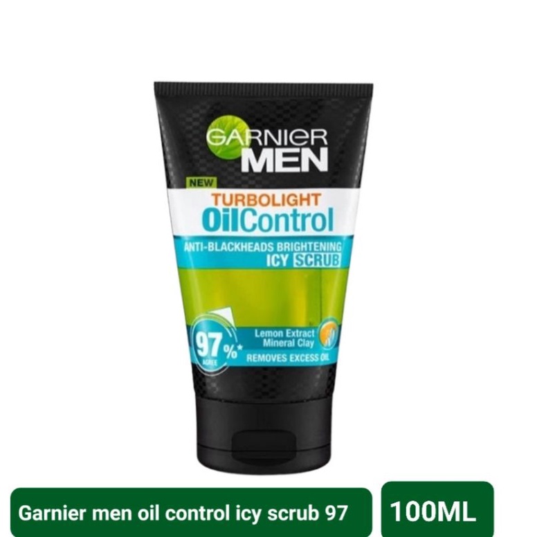 GARNIER MEN OILCONTROL ICY SCRUB 97 100ML