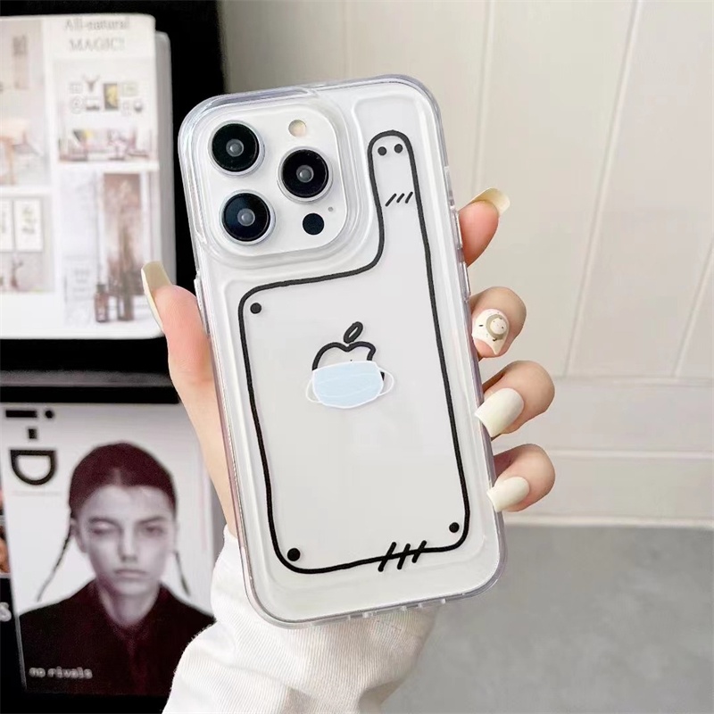 Hard case Bahan Akrilik Untuk iPhone 14 Pro max 13 12 11 Pro max 14 Plus