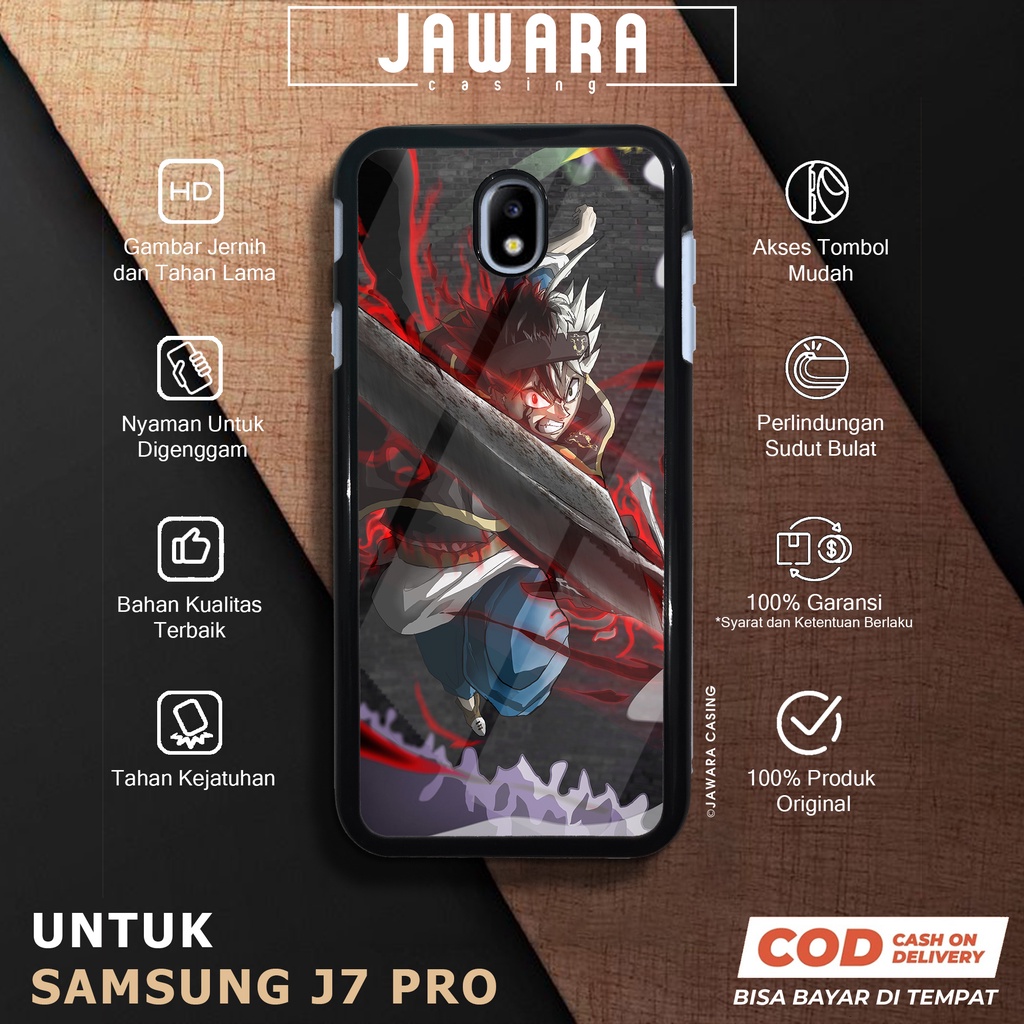 Case Samsung J7 Pro Casing Samsung J7 Pro Jawara Casing [BLCR] Case Glossy Case Aesthetic Custom Cas