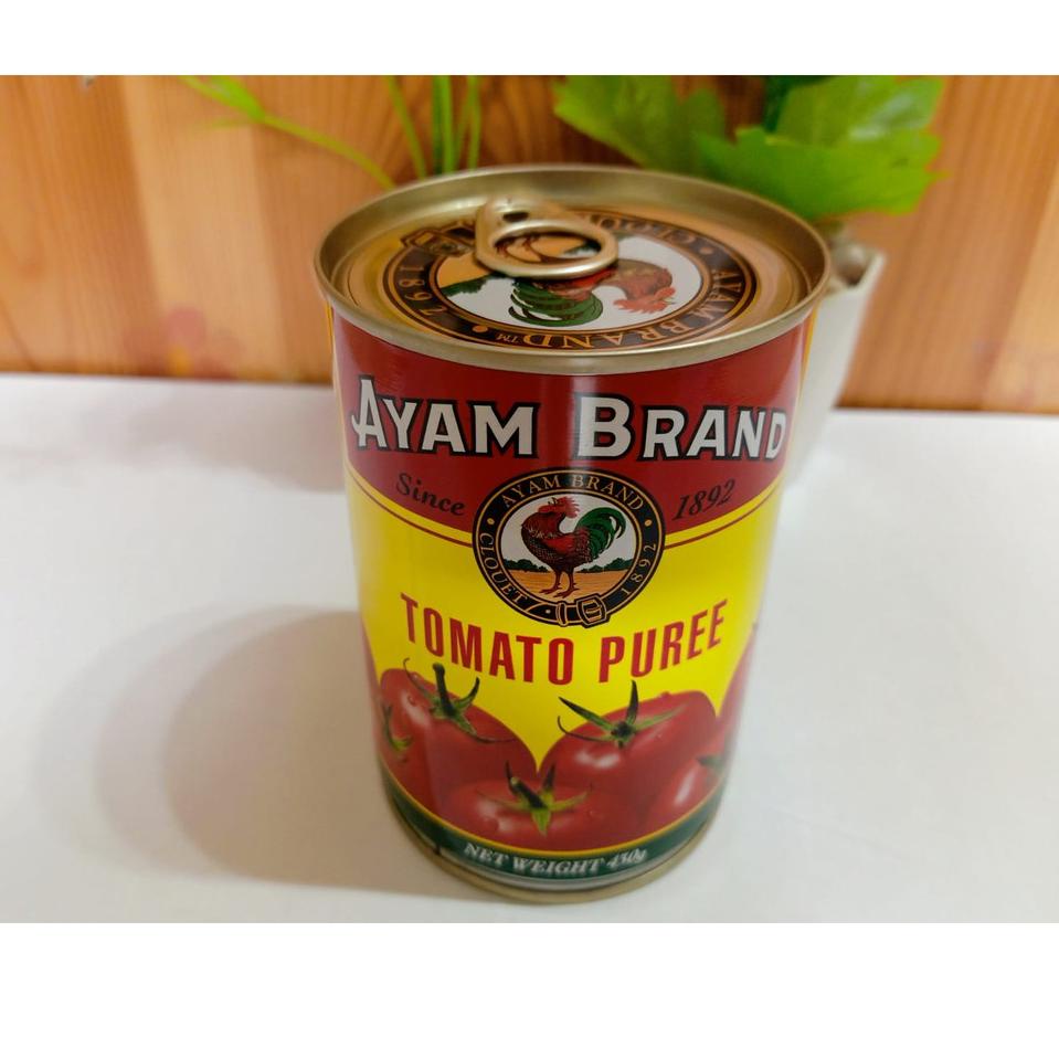 

IdX3j3I--Ayam Brand Pure Tomat 430 Gram Tomat