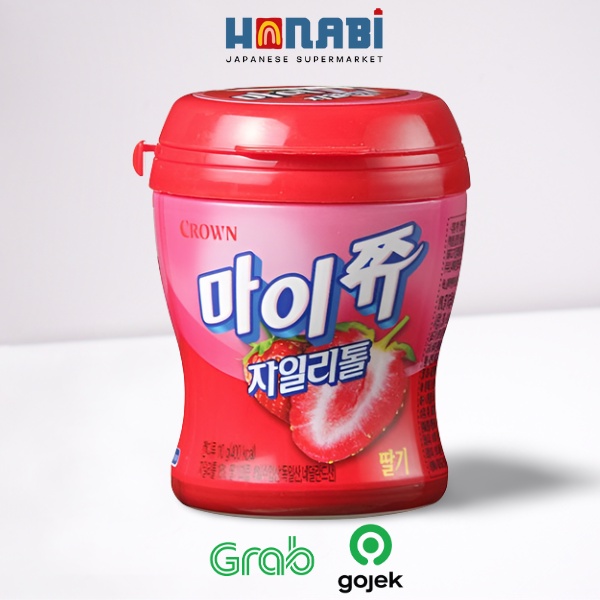 

Crown My Chew Strawberry Candy 110g - Permen Xylytol Stroberi Made In Korea