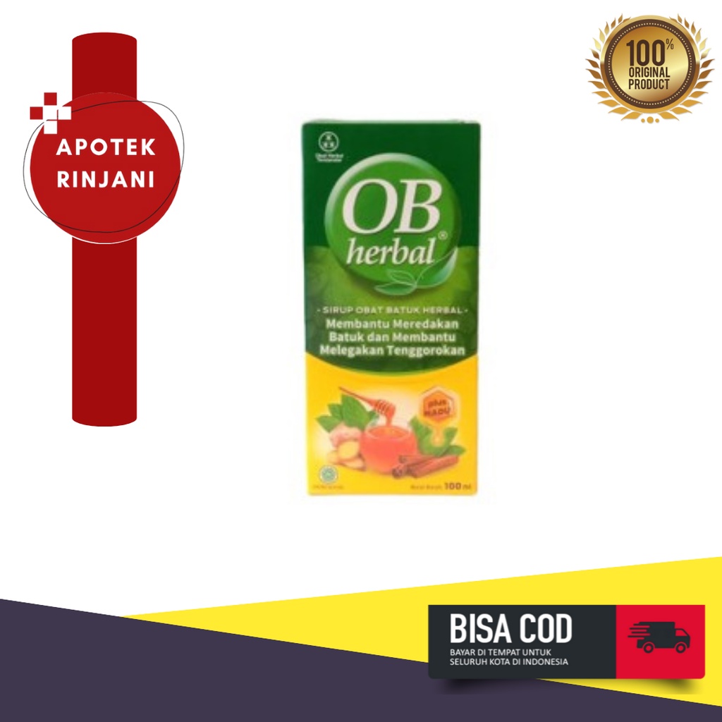 OB Herbal Sirup / Obat Batuk / Obat Herbal / Radang