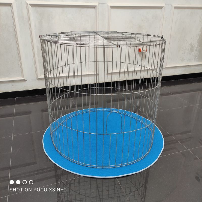 KURUNGAN GALVANIS BULAT AYAM BANGKOK D. 80 CM