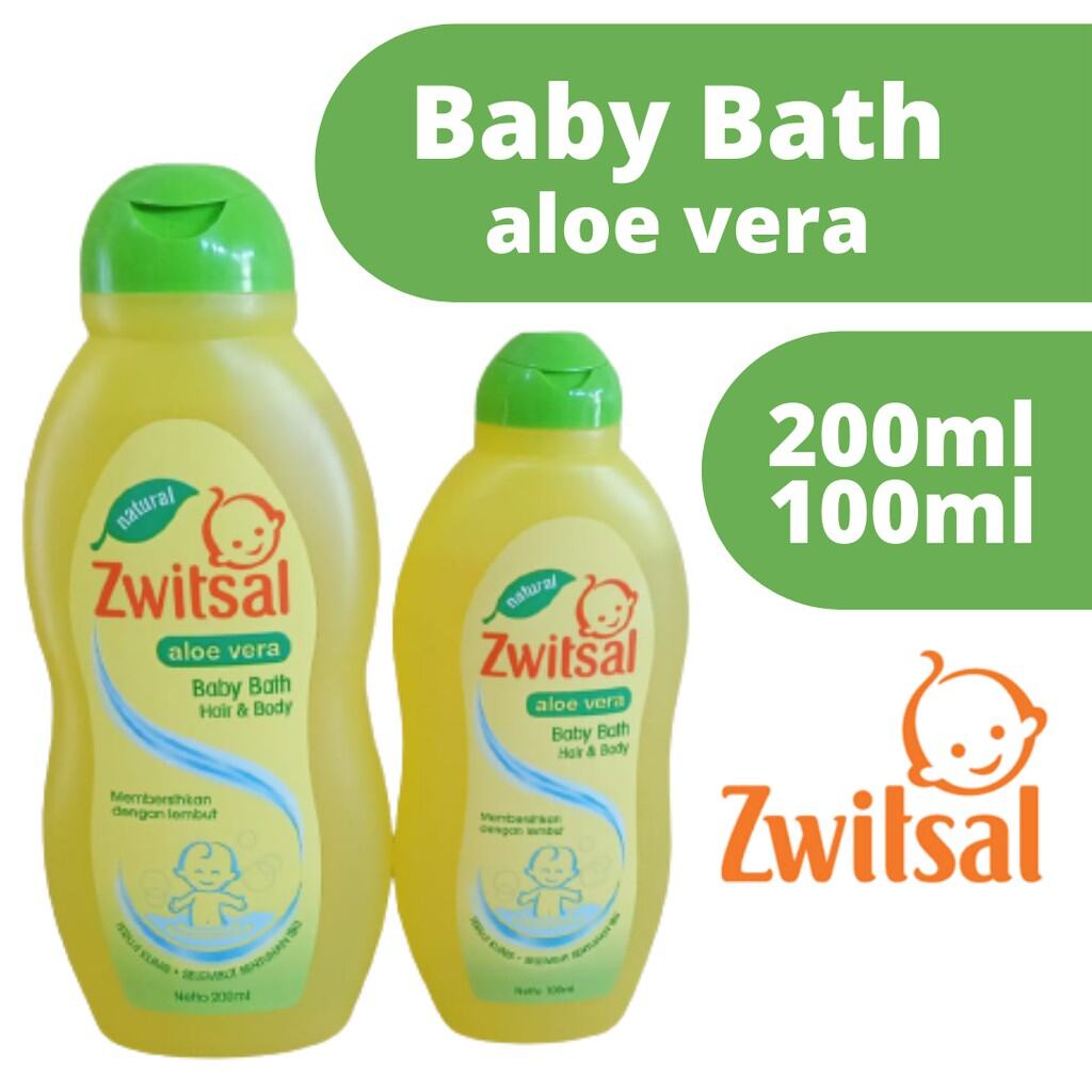Zwitsal baby 2in1 hair & bath 200 ml 100 ml sabun plus shampo bayi Zwitsal sabun bayi shampo bayi pr
