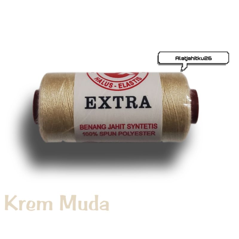 Benang extra krem kulit