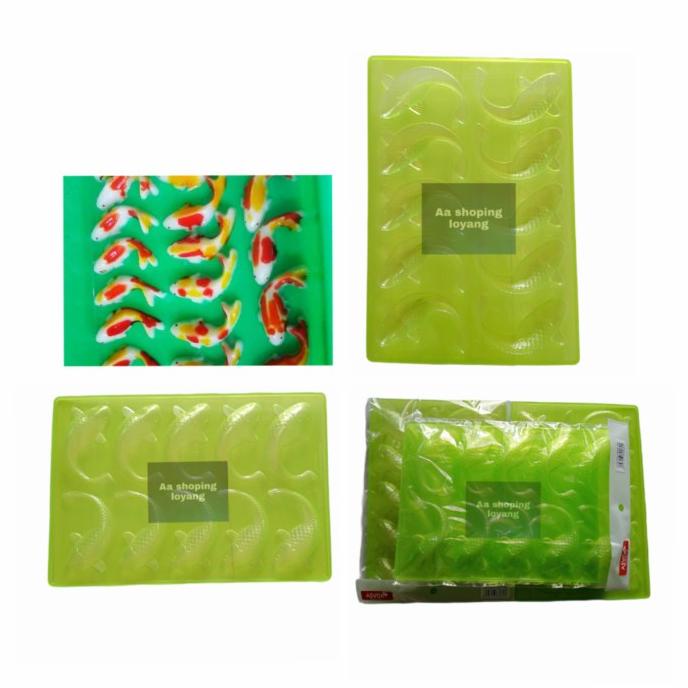 cetakan puding ikan koi/cetakan jelly ikan koi