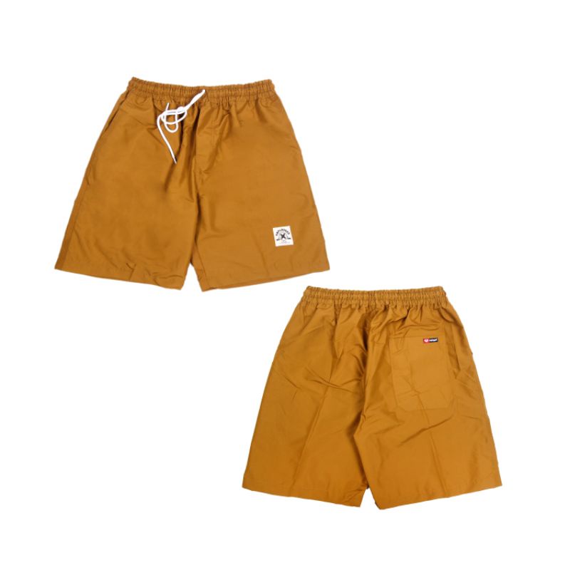 Imous.co Celana Pendek Parasut Walkshort Kuning Sepia All Size