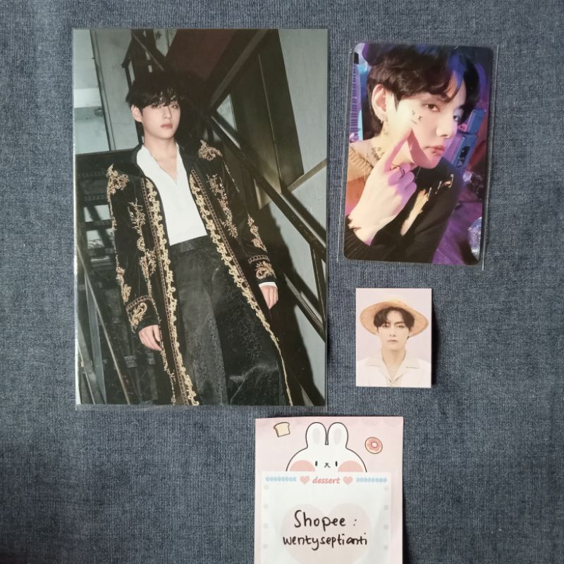 member set season greetings 2022 sg22 tae taehyung v bts pc photocard