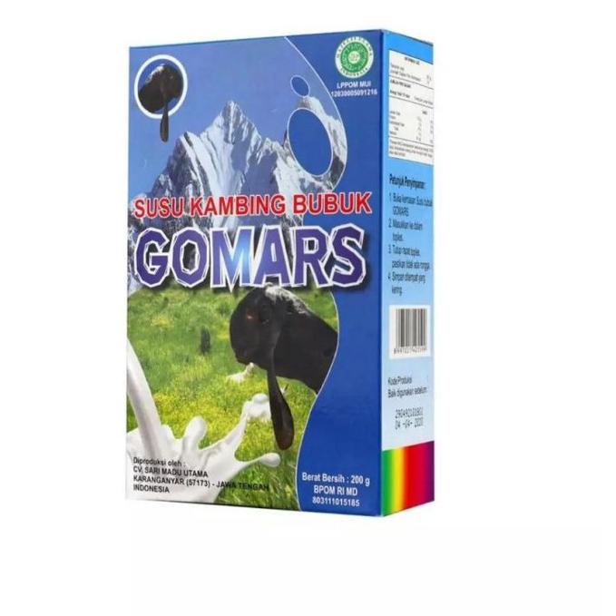 

Barang Laris GOMARS Susu Kambing Etawa Bubuk 200 gram FG3,,,