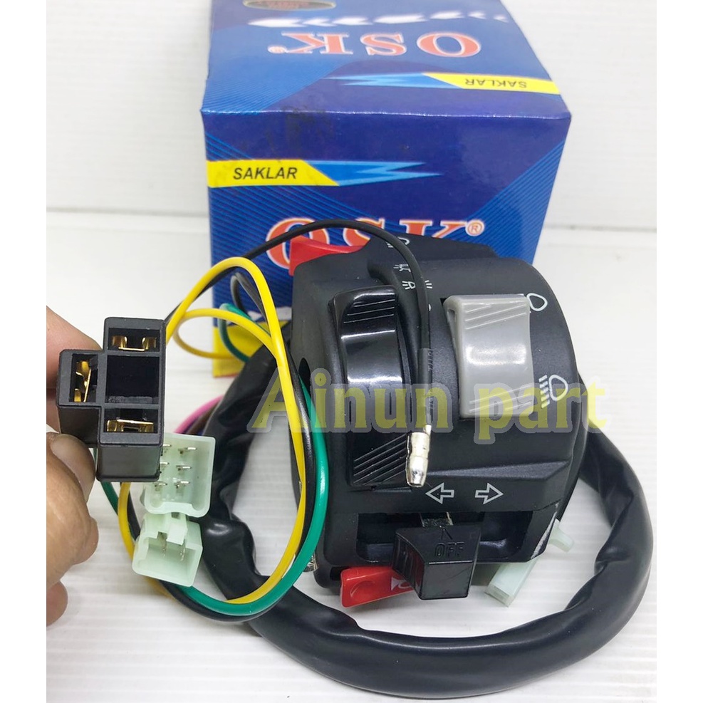 Saklar kiri(LH) saklar vixion kiri yamaha vixion old SAKLAR KIRI VIXION OLD COCOK BUAT RUBAHAN AHO N