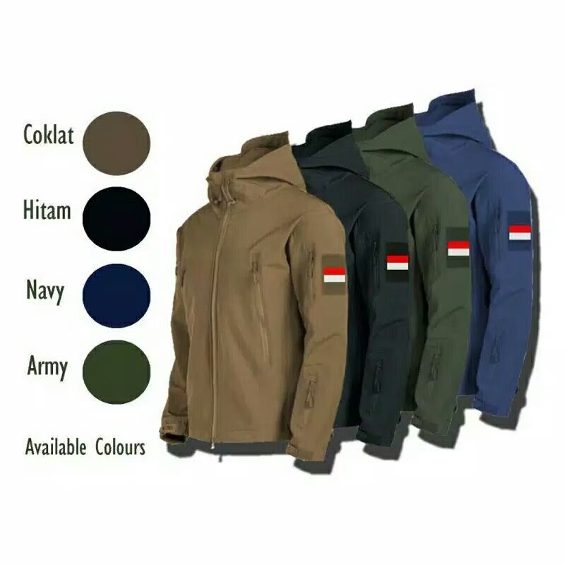 jaket TAD pria waterproof parasut taslan Gratis Bendera Indonesia - Jaket Tad Silver Knight Jacket Tactical Jaket Waterproof dan Windproof/Jumper Musim Dingingin/Jaket Pria/Jaket Cewe/Jaket Gunung Terbaru 2022