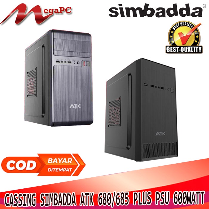 Cassing Simbadda ATK 680 / ATK 685 include Power Supply 600Watt