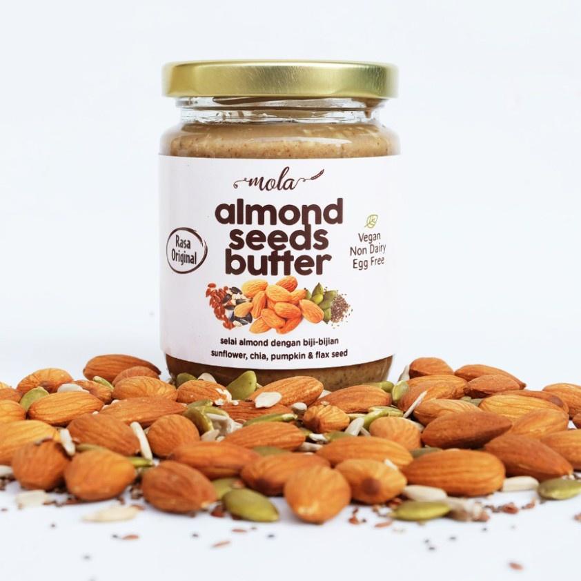 

Produk Terbaik--Mola Almond Seeds Butter / Selai Kacang Almond Dengan Biji-bijian