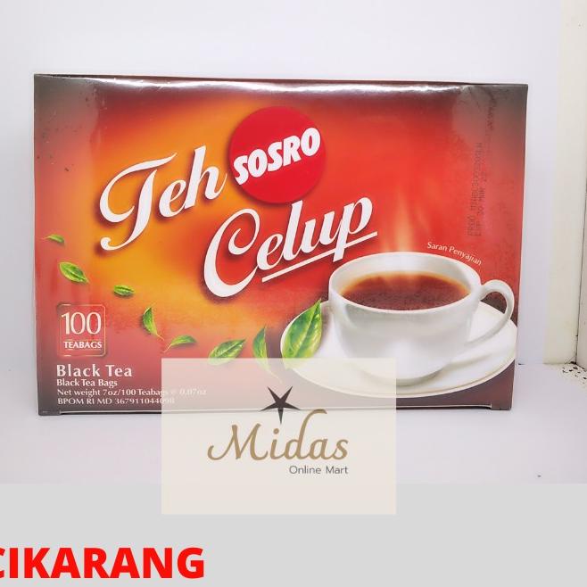 

Trxm3M7y--Teh Sosro Celup Black Tea ( Isi 100 )