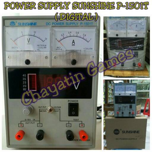 POWER SUPPLY HP (PONSEL) MERK SUNSHINE TYPE P-1501T (DIGITAL)