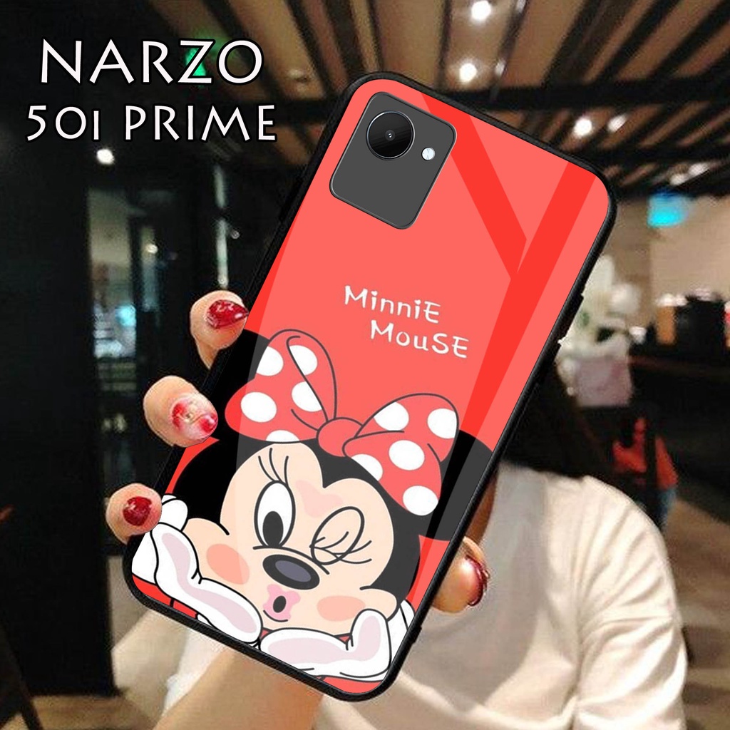 [H14] Softcase Kaca Realme Narzo 50i Prime - Casing Hp Realme Narzo 50i Prime - Case Realme Narzo 50
