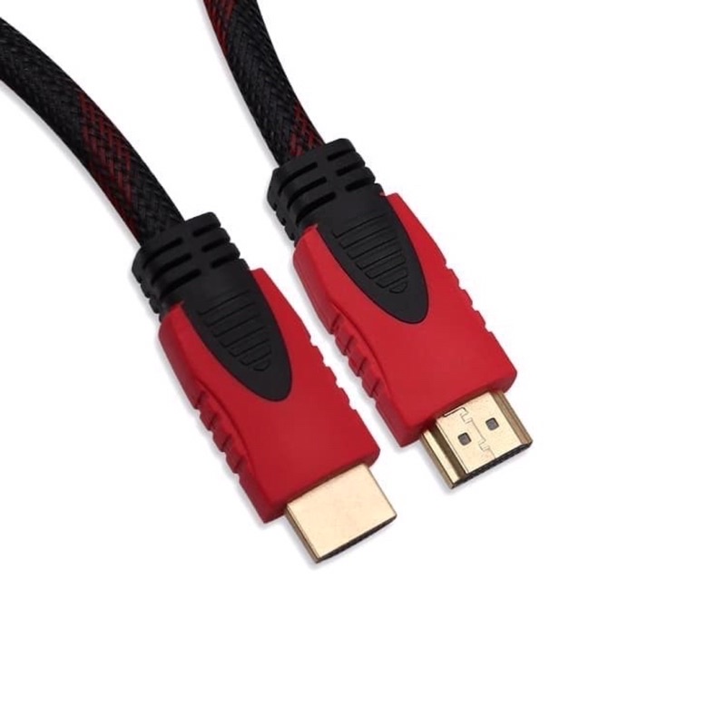 Kabel HDMI To HDMI Bahan Bagus Serat Jaring